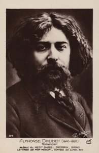 Alphonse Daudet（1840-1897），法国小说家 作者 法国摄影师
