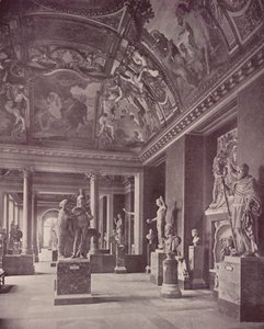 Another View of the Room of the Seasons (b/w photo) 作者 法国摄影师