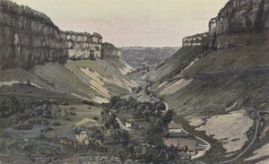 Baume-les-Messieurs，山谷和村庄 作者 法国摄影师
