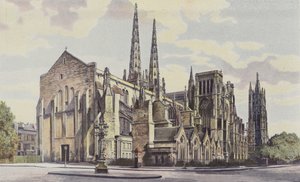 波尔多，Cathedrale St-Andre，SE和Tour Pey-Berland 作者 法国摄影师