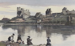 Bourbon-LArchambault，城堡遗址，科特迪瓦O. 作者 法国摄影师
