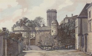Bourdeilles，Chateau，Cote de lentree 作者 法国摄影师