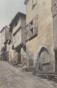 Bruniquel，Main Street 作者 法国摄影师