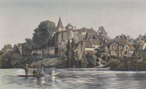 Carennac，Lot地区的城市概况 作者 法国摄影师