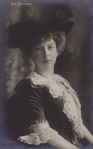 Cecile Chaminade，法国钢琴家和作曲家 作者 法国摄影师