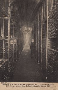 Chateau Lafite-Rothschild，Pauillac，Medoc，自1797年以来的葡萄酒收藏图书馆 作者 法国摄影师