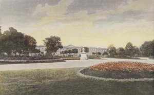 Compiegne，宫殿的门面在小公园 作者 法国摄影师
