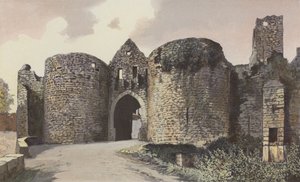 Domme，Porte des Tours和城墙的遗迹 作者 法国摄影师