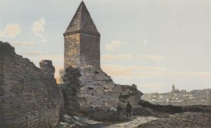 弗雷瑞斯，罗马城墙（灯笼，称为dAuguste）和一般视图 作者 法国摄影师