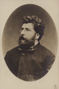 Georges Bizet，法国作曲家，主要是歌剧（1838-1875） 作者 法国摄影师