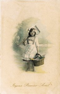 1906年愚人节快乐（彩色照片） 作者 法国摄影师