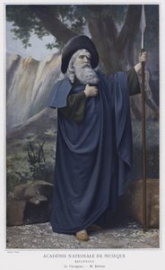 Jean-Francois Delmas作为Siegfried的流浪者（彩色照片）