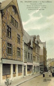 La Rue de Labour，奥尔良（彩色照片） 作者 法国摄影师