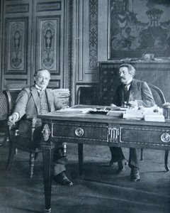 Lloyd George和Aristide Briand，1916年 作者 法国摄影师