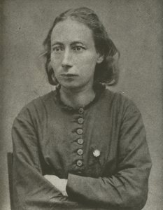 Louise Michel, Paris Commune (b/w photo) 作者 法国摄影师