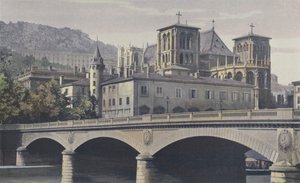 里昂，Archeveche，Cathedrale St-Jean和Fourviere山坡 作者 法国摄影师