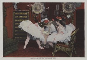 Mademoiselle Viollat​​ 和 Mademoiselle Blanc，第二题（彩色照片） 作者 法国摄影师