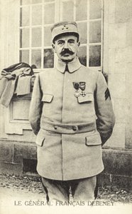 Marie-Eugene Debeney，法国第一次世界大战的将军（黑白照片 作者 法国摄影师