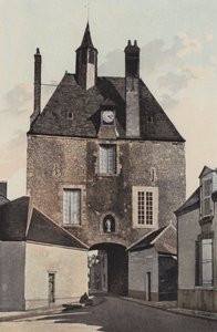 Meung，City Gate，名为Porte d&39;Amont 作者 法国摄影师