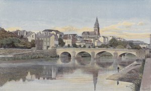 Mezieres，拱门桥和Mohon钟楼 作者 法国摄影师
