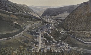 Morez，在N中采取的一般视图 作者 法国摄影师