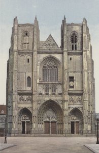 Nantes，Cathedrale，Facade O. 作者 法国摄影师