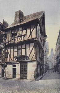 南特，老房子，rue de la Juiverie 作者 法国摄影师