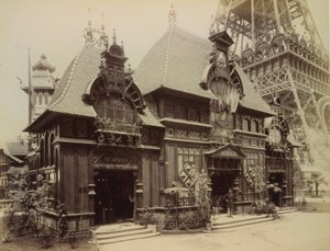 1889 年巴黎世博会尼加拉瓜馆（照片） 作者 法国摄影师