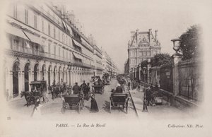 巴黎，Rue De Rivoli街 作者 法国摄影师