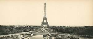 巴黎，艾菲尔铁塔和Champs-de-Mars花园，艾菲尔铁塔和战神广场花园 作者 French Photographer