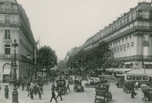 透视Capucines大道，Capucines大道（照片制作） 作者 法国摄影师