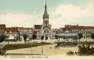 Place Turenne, Malo-les-Bains (colour photo) 作者 法国摄影师