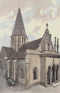 Plombieres-les-Dijon，教堂，设置NO 作者 法国摄影师