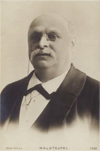 Emile Waldteufel的肖像 作者 法国摄影师