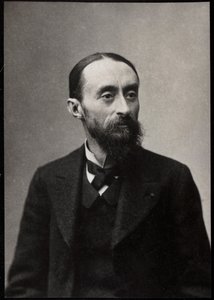 Fernand Cormon（1845-1924）的肖像，法国画家。 作者 法国摄影师