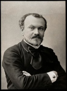 Jules Lemaitre（1853-1914）的肖像，法国评论家和剧作家。 作者 法国摄影师