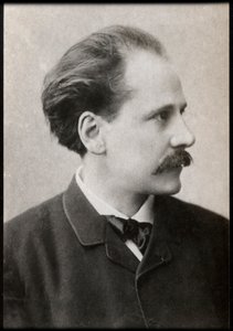 法国作曲家Jules Massenet（1842-1912）的肖像。 作者 法国摄影师