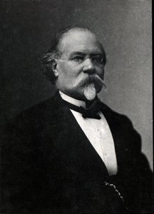 Louis Joseph Troost（1825-1911）的肖像，法国化学家。 作者 法国摄影师