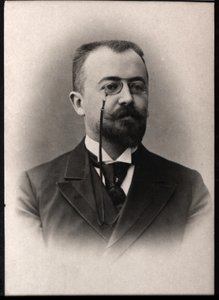 Marcel Prevost（1862-1941）的肖像，法国作家和剧作家。 作者 法国摄影师