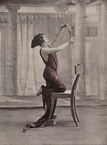 Regina Badet，法国喜剧女演员（彩色照片） 作者 法国摄影师