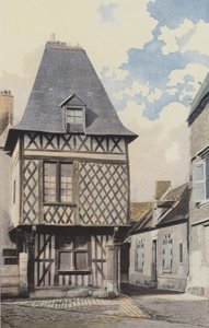 Romorantin，半木结构的房子 作者 法国摄影师