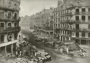 巴黎里沃利街（Rue De Rivoli），在公社结束的那一周之后 作者 法国摄影师