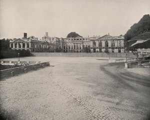Ruins of the Palace of St Cloud (b/w photo) 作者 法国摄影师