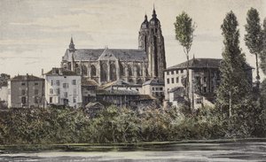 Saint-Nicolas-de-Port，Church，Lateral Facade N. 作者 法国摄影师