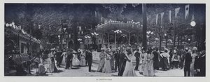 The Jardin de Paris (b/w photo) 作者 法国摄影师