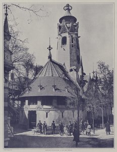 The pavilion of Finland at the Exposition Universelle 1900, Paris (b/w photo) 作者 法国摄影师