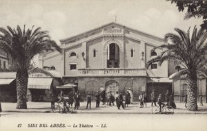 剧院，Sidi Bel Abbes，阿尔及利亚 作者 法国摄影师