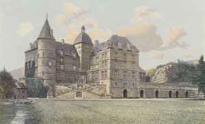 Vizille，Chateau de Lesdiguieres，公园景观 作者 法国摄影师