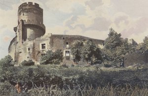 Volvic，前Chateau de Tournoel，概述 作者 法国摄影师