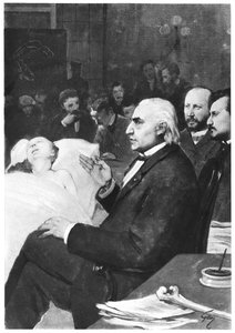 与Jean Martin Charcot博士（1825-93）在Salpetriere的临床课程 作者 法语学校